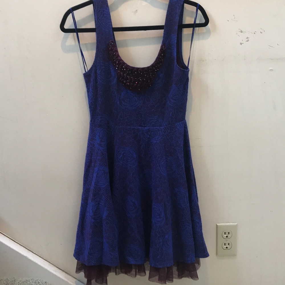 Blue Cocktail Dress
